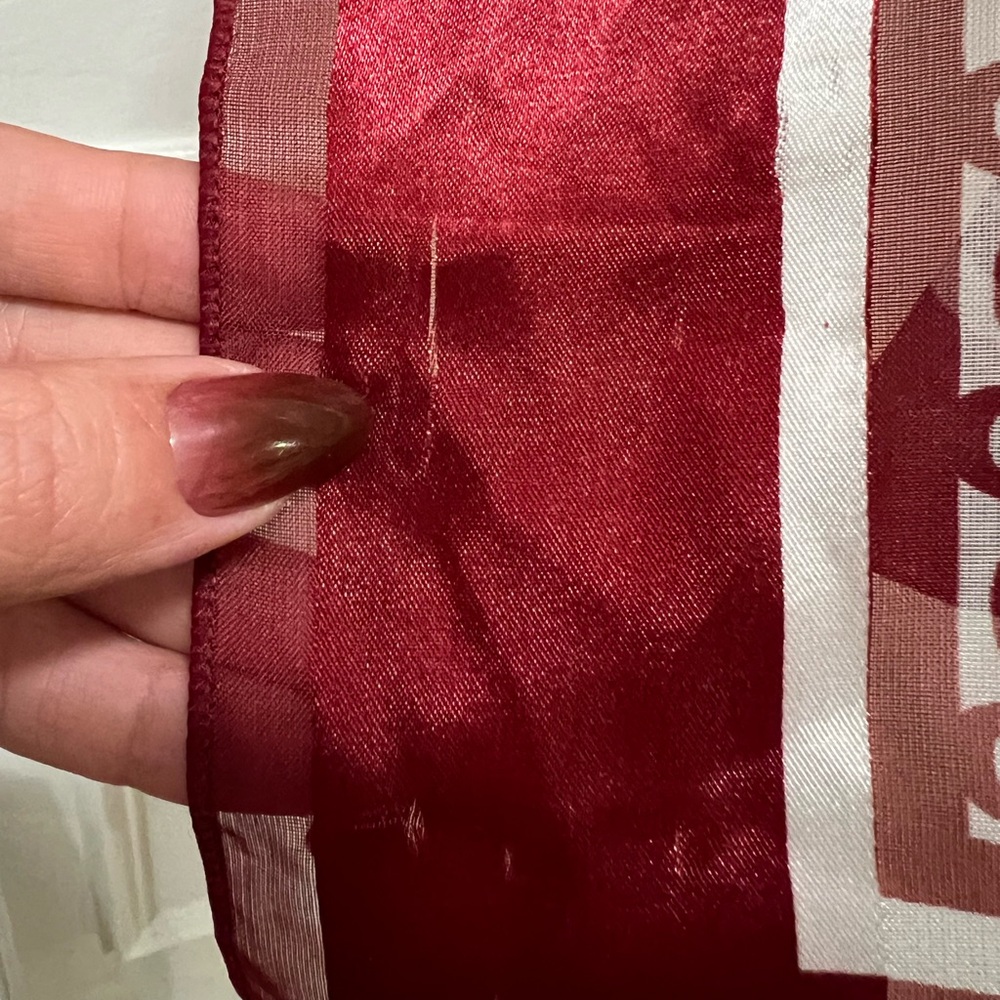 Coach Monogram Large Scarf - Picture 13 of 14